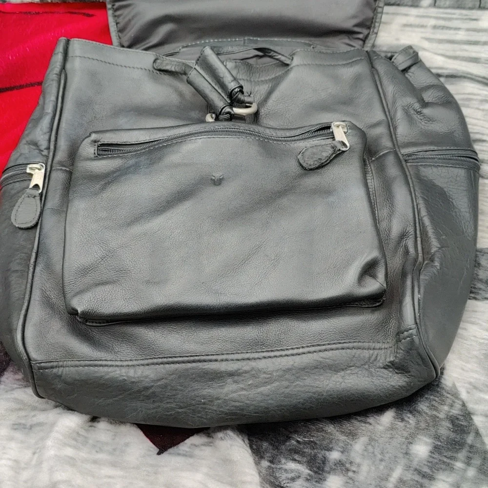 Frye Vintage Leather Backpack